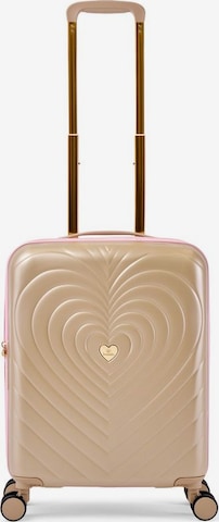 Braccialini Trolley 'Matelassé' in Gold: Vorderseite