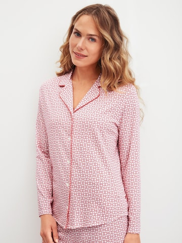 Camicia da notte 'Favourites Love' di CALIDA in rosso