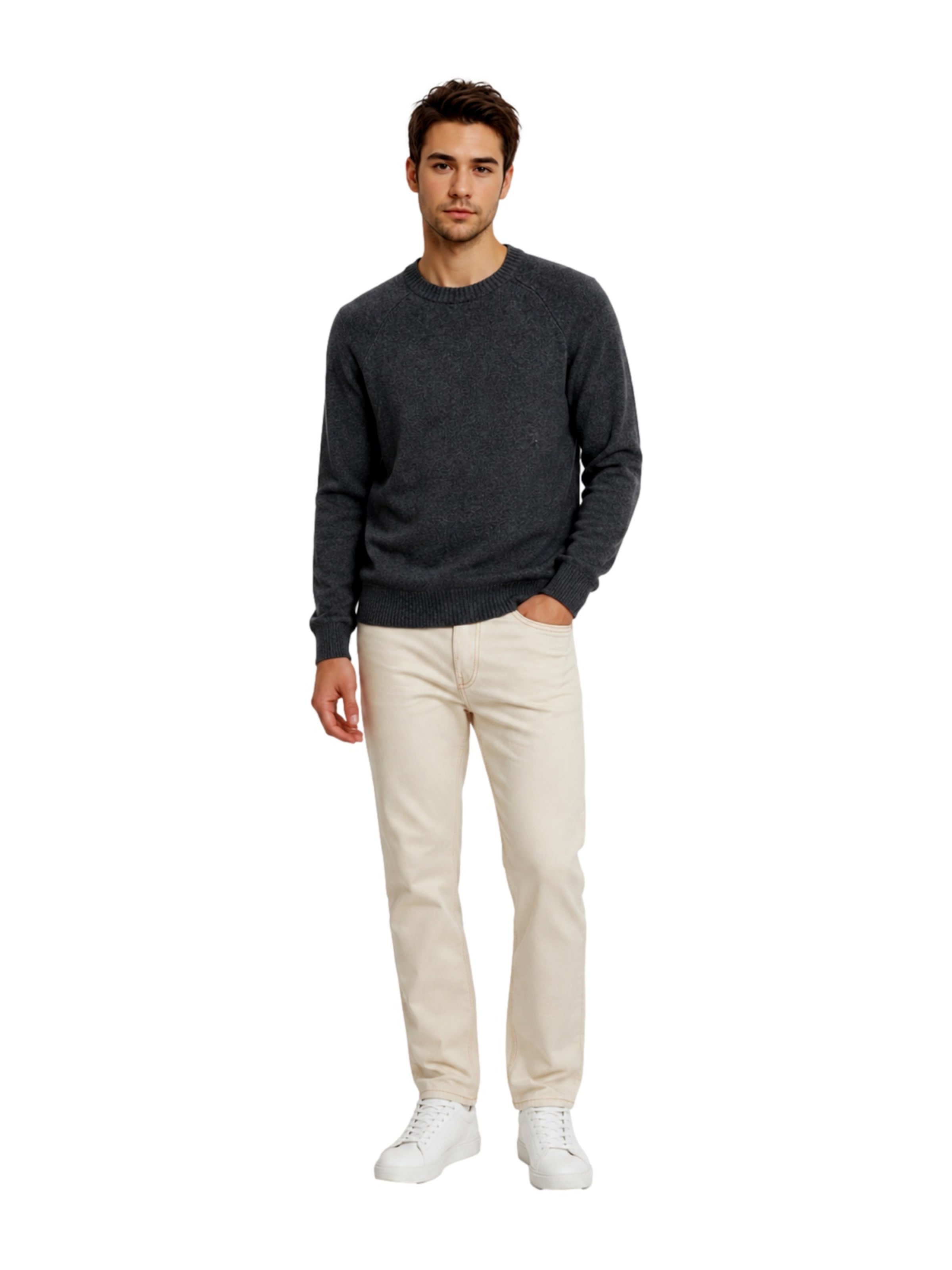 Only & Sons - Pullover 'ONSEJNAR' em cinzento