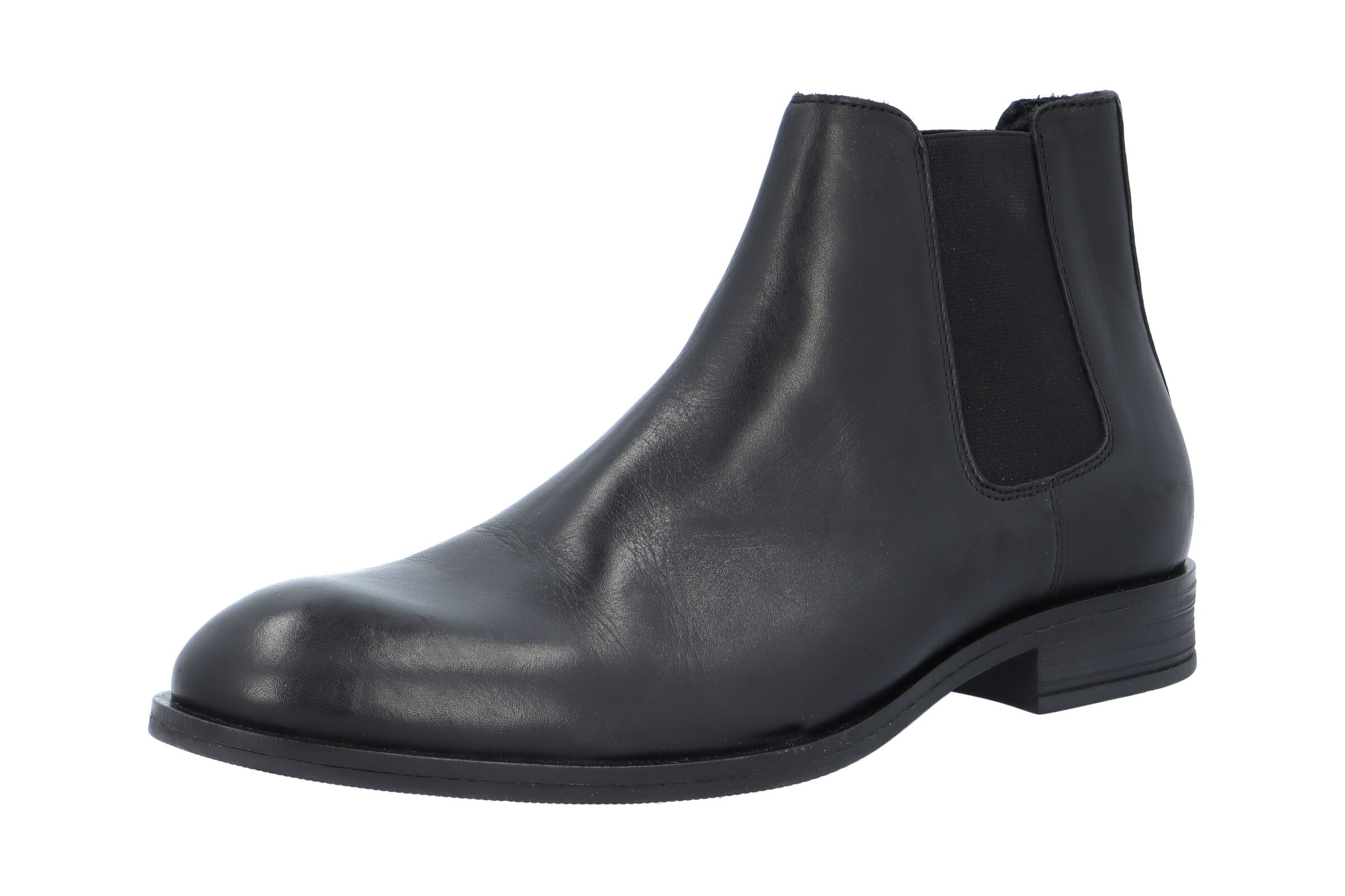 Bianco Chelsea  Boots 'Byron' in Schwarz: Vorderseite