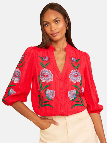 love & roses Bluse i rød: forside