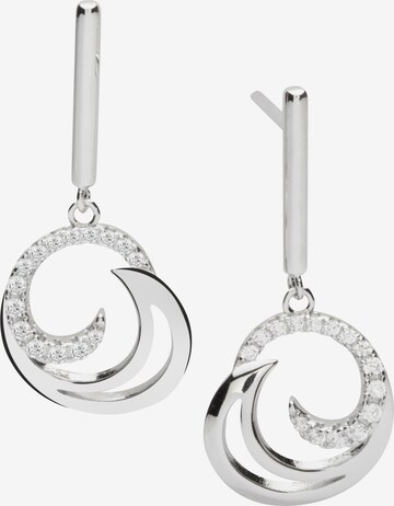 Nana Kay Earrings 'Swinging Silver' in Silver: front