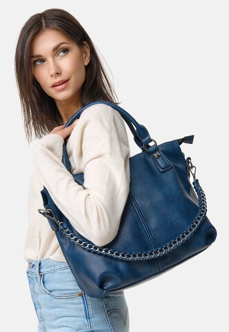 HARPA Handbag 'Bonnie' in Blue: front