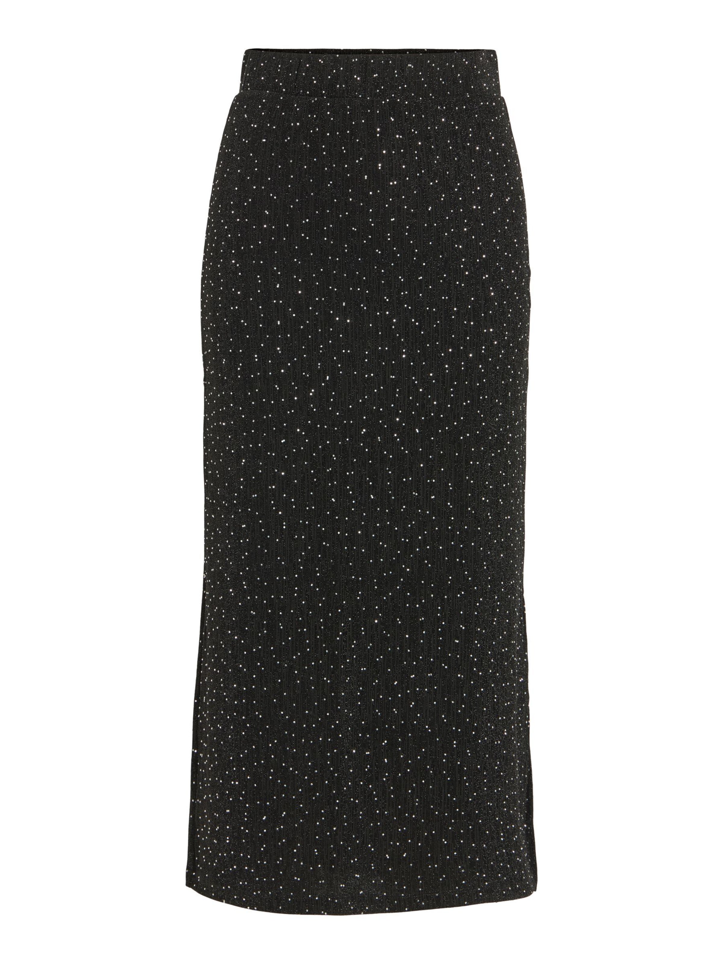 VILA - Falda en negro: frente