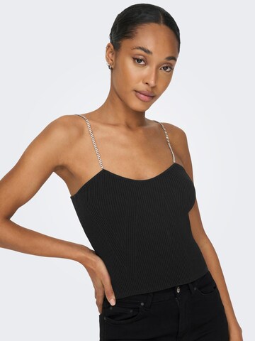 ONLY Knitted top 'Moon' in Black