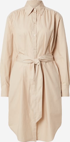 smėlio BOSS Palaidinės tipo suknelė 'C_Delegant_1': priekis