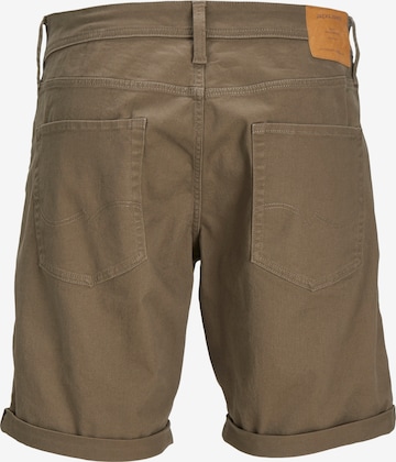 JACK & JONES - Regular Calças de ganga 'RICK ORIGINAL' em castanho