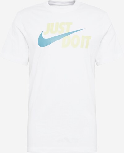 Tricou Nike Sportswear pe limetă / alb, Vizualizare produs