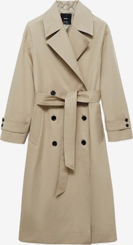 Manteau mi-saison 'Angela' MANGO en vert : devant