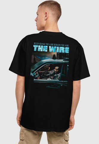 T-Shirt 'The Wire Poster' Merchcode en noir