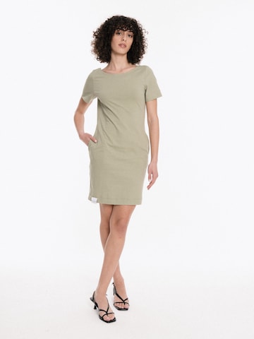 4TAILORS Šaty 'Flavor' – zelená