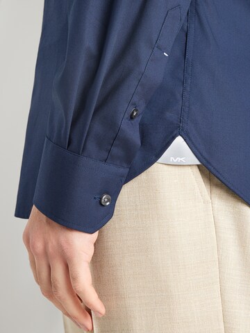 Coupe slim Chemise Michael Kors en bleu