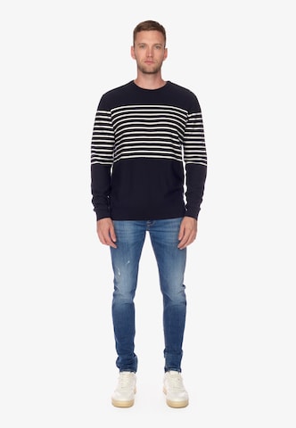 Le Temps Des Cerises Pullover 'Oras' in Blau