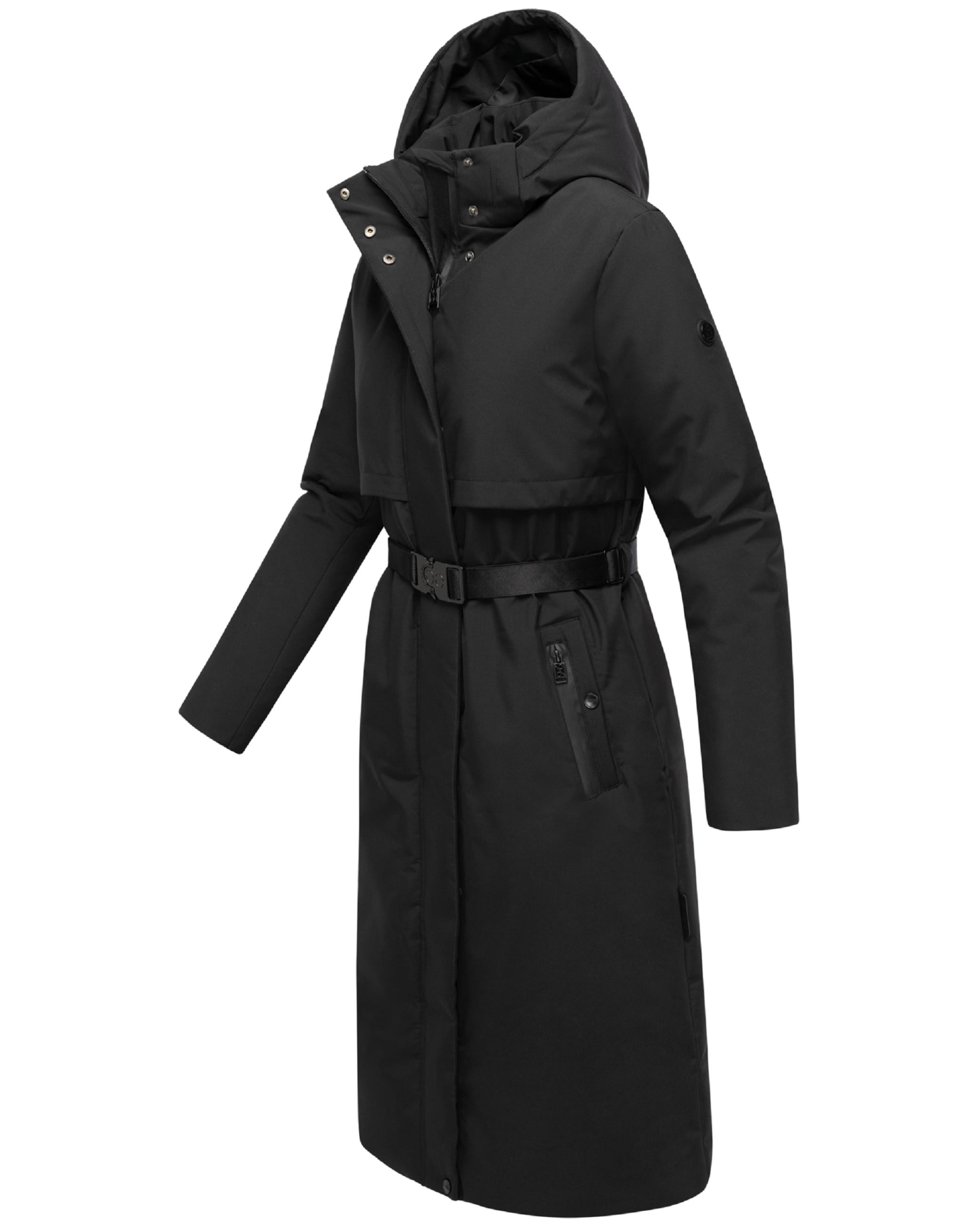 NAVAHOO Raincoat 'Waldbummler 14' in Black