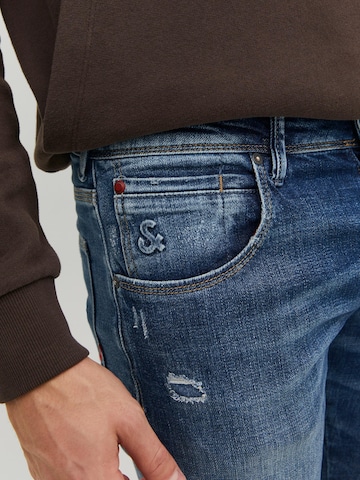 JACK & JONES - Slimfit Vaquero 'Glenn' en azul