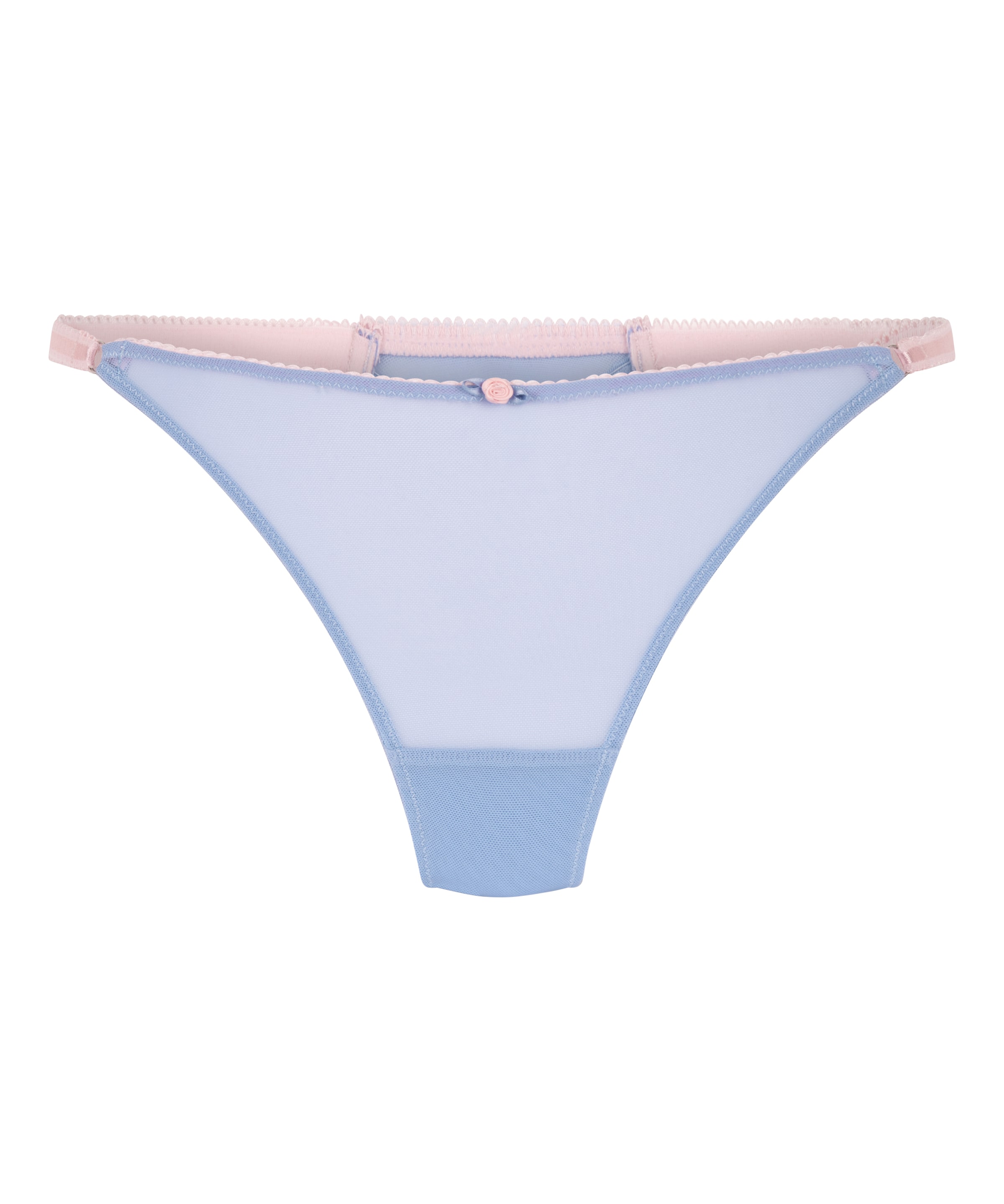 Hunkemöller String 'Roza' in Blau: Vorderseite