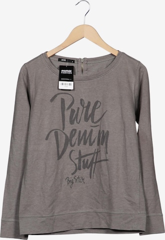 BIG STAR Sweatshirt & Zip-Up Hoodie in M in Grey: front