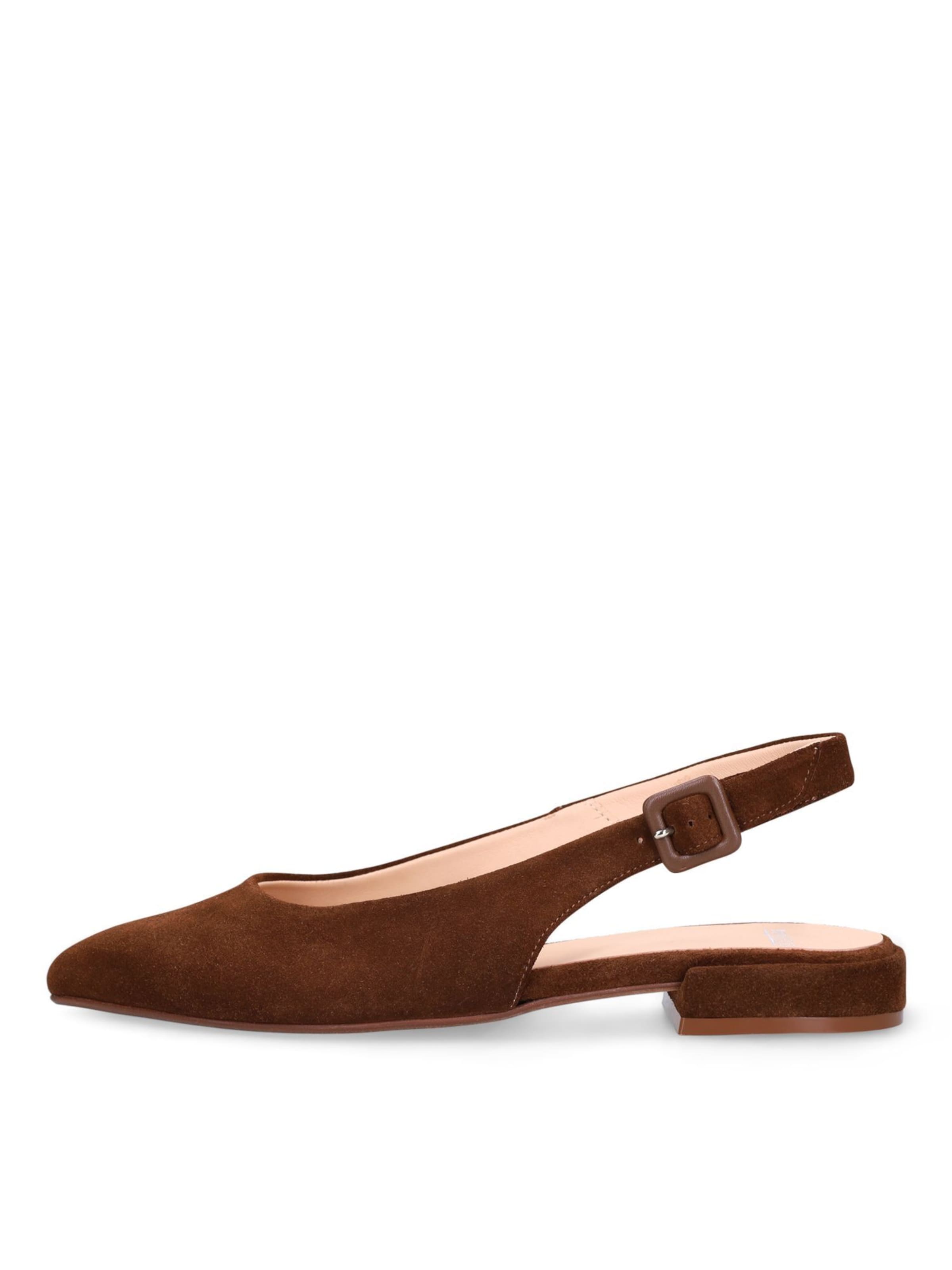 Escarpins à bride arrière MANFIELD en marron