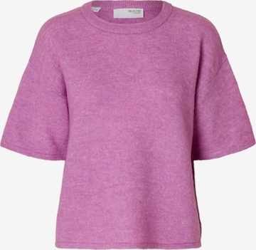 rožinė SELECTED Megztinis: priekis