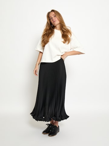 Jupe 'PCOlivia' Peppercorn en noir