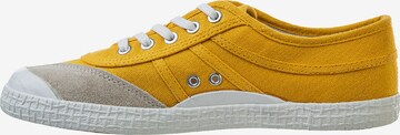 KAWASAKI Klassischer Sneaker im coolen Retrodesign in Gelb