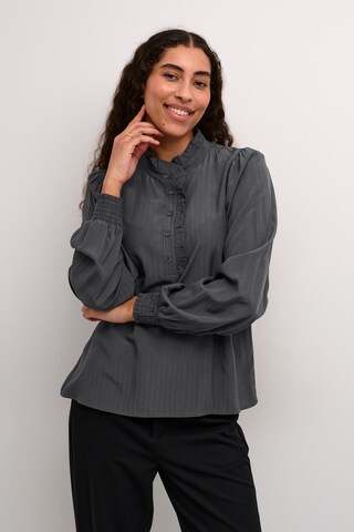 Kaffe Bluse 'KA Dorit' in Grau: Vorderseite