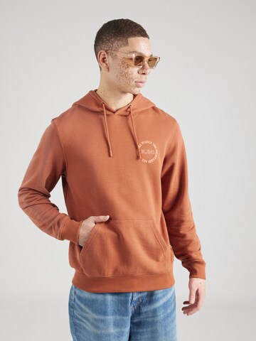 BLEND - Sweatshirt em castanho: frente