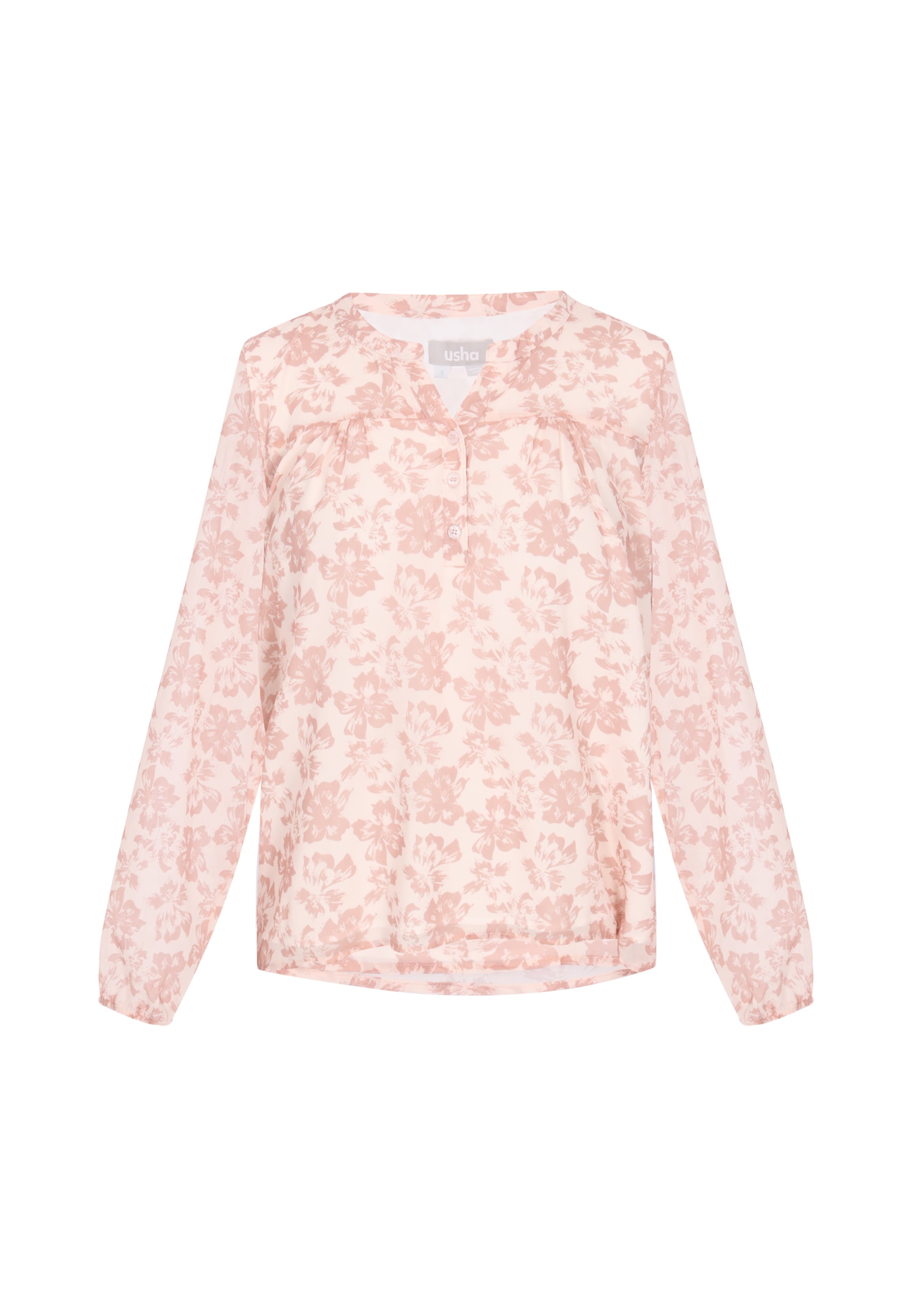 Usha Bluse in Pink: Vorderseite