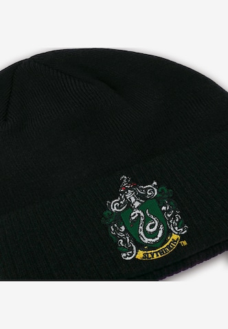 LOGOSHIRT Beanie 'Harry Potter - Slytherin' in Black