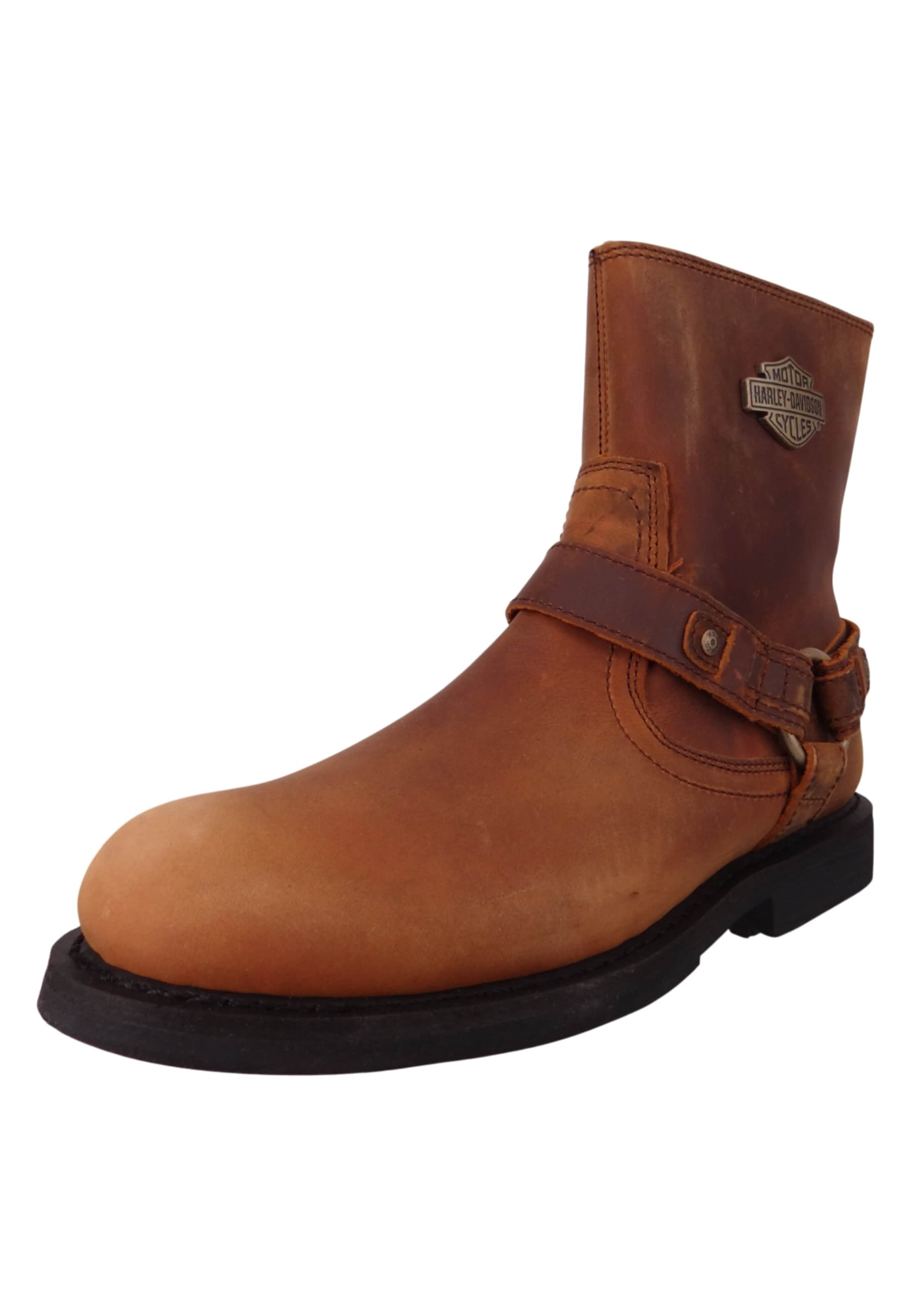 Harley Davidson Boots 'Scout' in Braun: Vorderseite