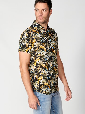 KOROSHI Regular Fit Hemd in Mischfarben