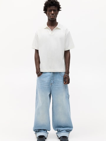 T-Shirt Pull&Bear en blanc