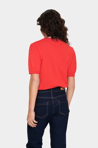 SAINT TROPEZ Pullover 'MilaSZ' in Rot