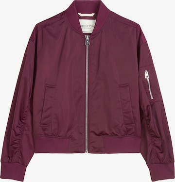 Marc O'Polo Tussenjas in Rood: voorkant