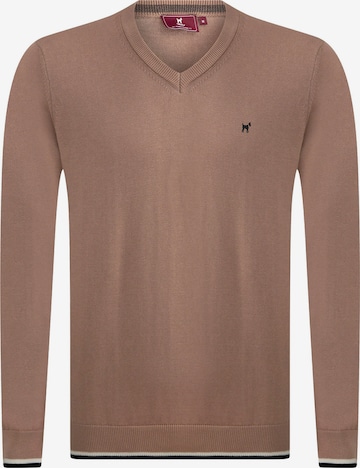 ruda Williot Megztinis: priekis