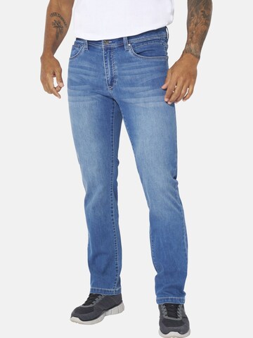 Jan Vanderstorm Regular Jeans 'Bjowid' in Blue: front