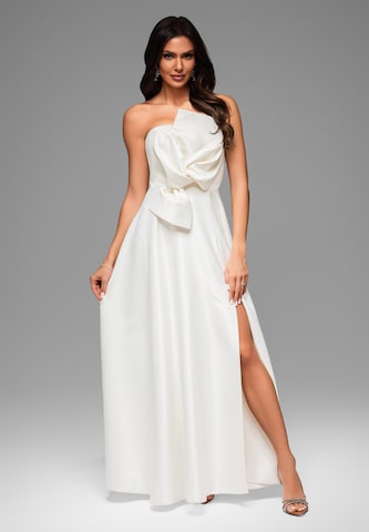 Ombre Avondjurk 'LA-OM-DLR004' in Beige