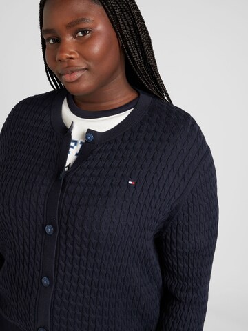 Tommy Hilfiger Curve Kardigan – modrá