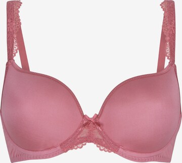 LingaDore T-shirt Bra 'DAILY LACE' in Pink