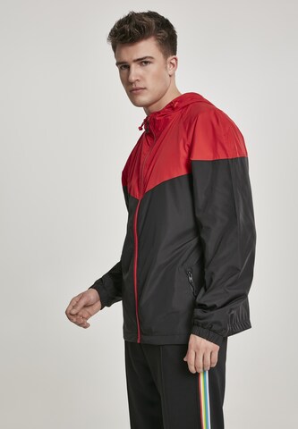 Urban Classics Between-season jacket in Red