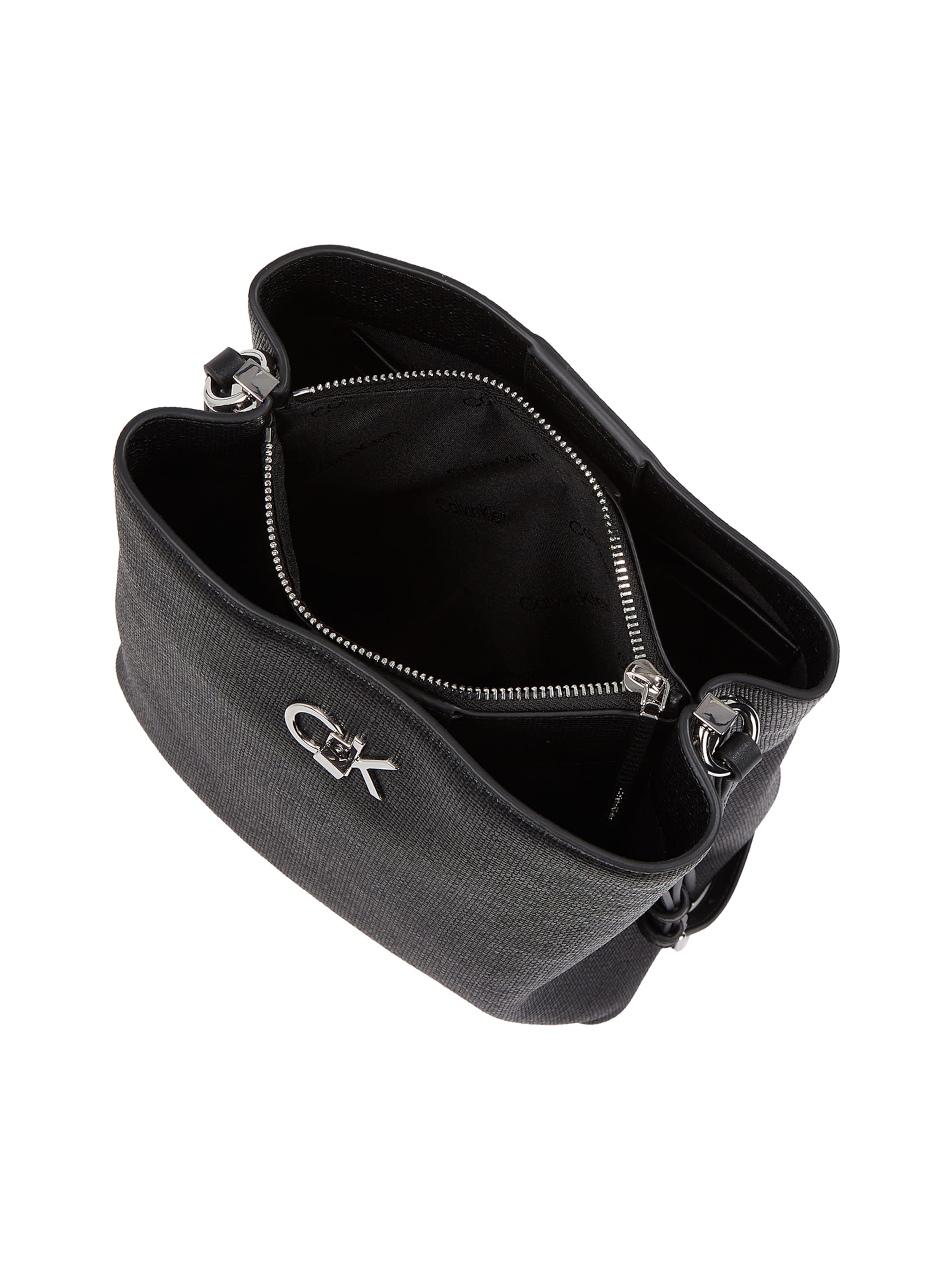 Calvin Klein Сумка через плечо в Черный: сверху