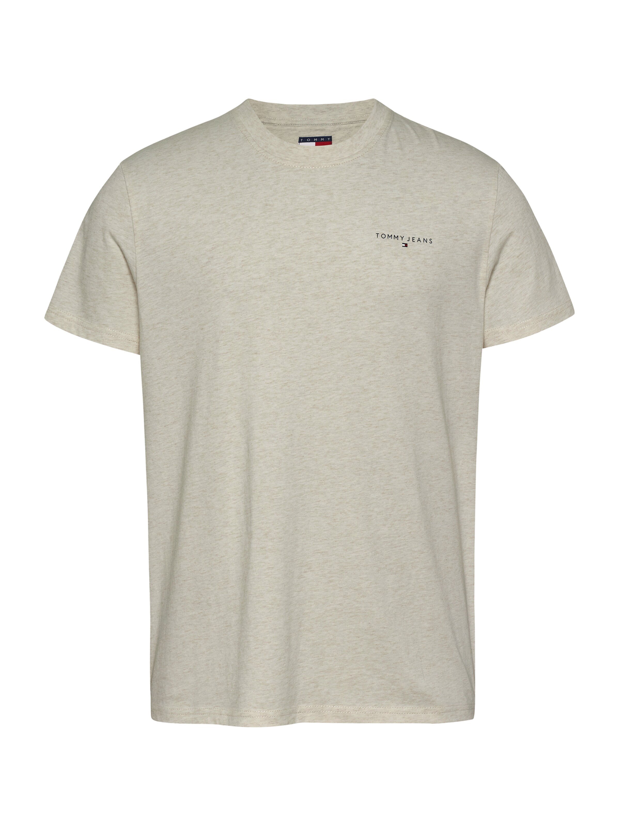 Tommy Jeans Μπλουζάκι σε μπεζ: μπροστά