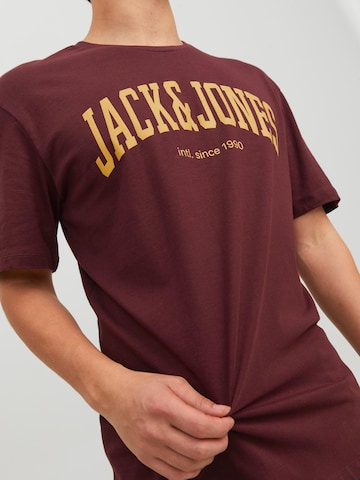 JACK & JONES Shirt 'Josh' in Rood