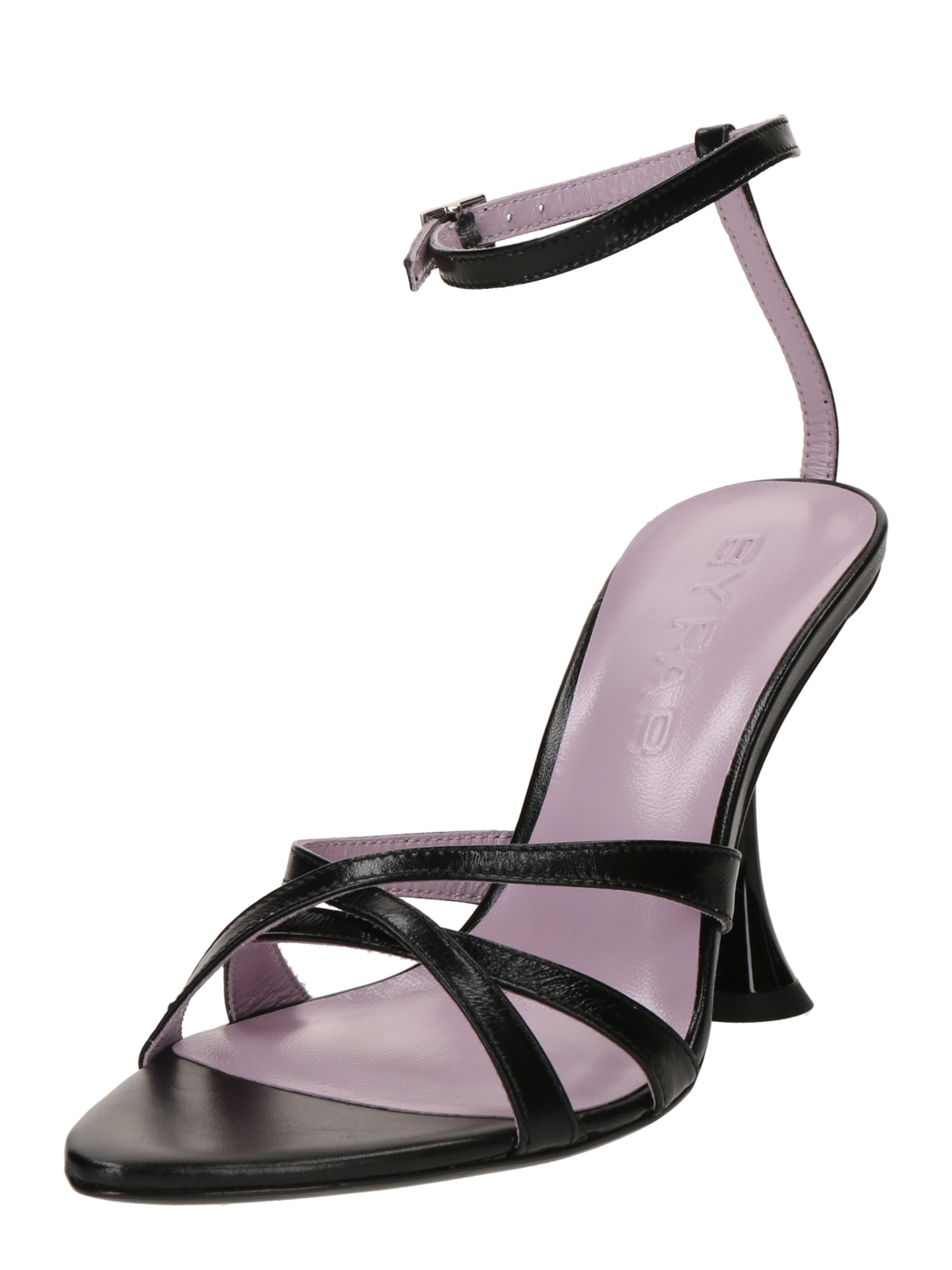 By Far - Sandalias 'JULIETTE' en negro: frente