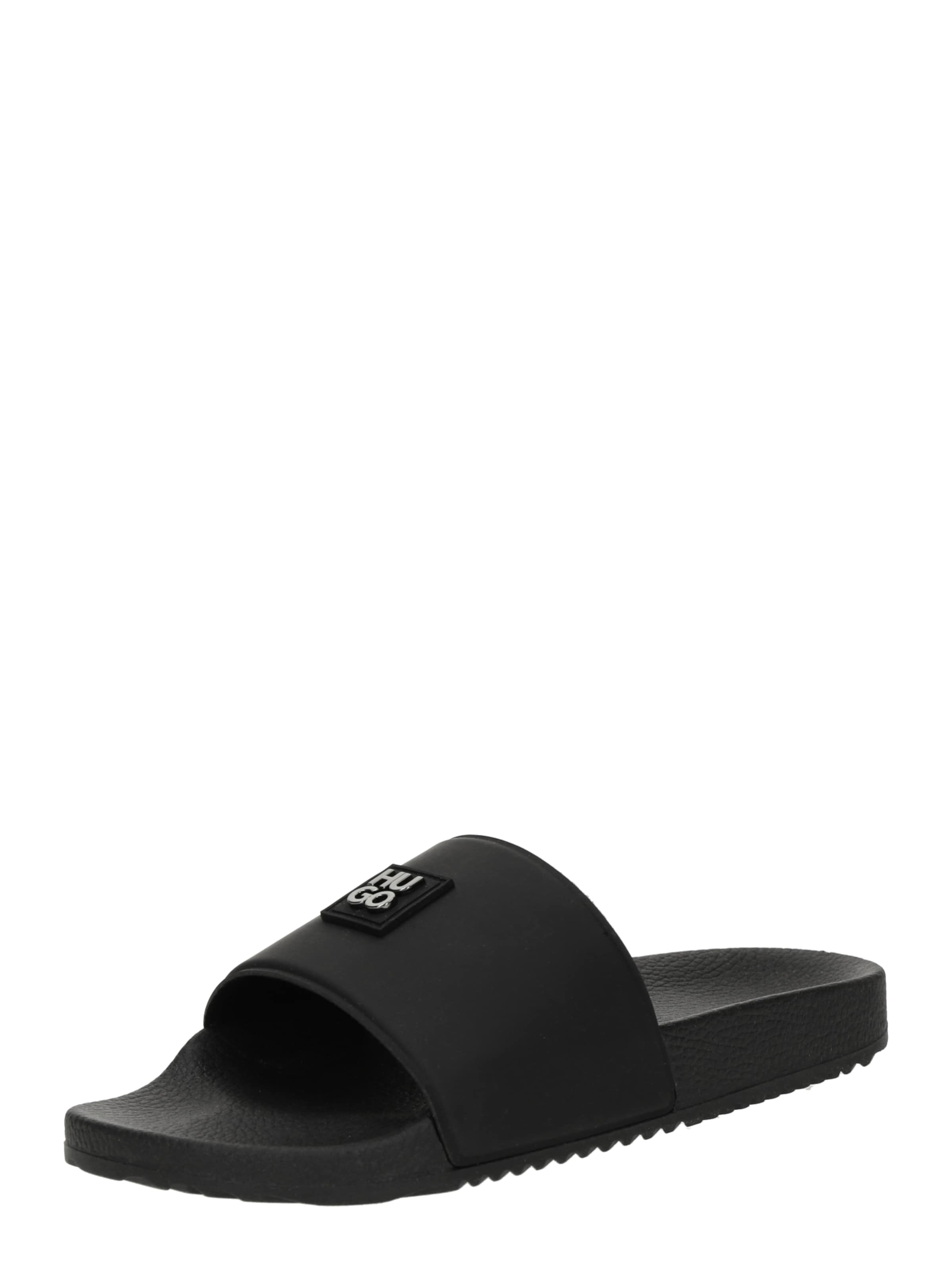 Mule 'Timein' HUGO en noir : devant