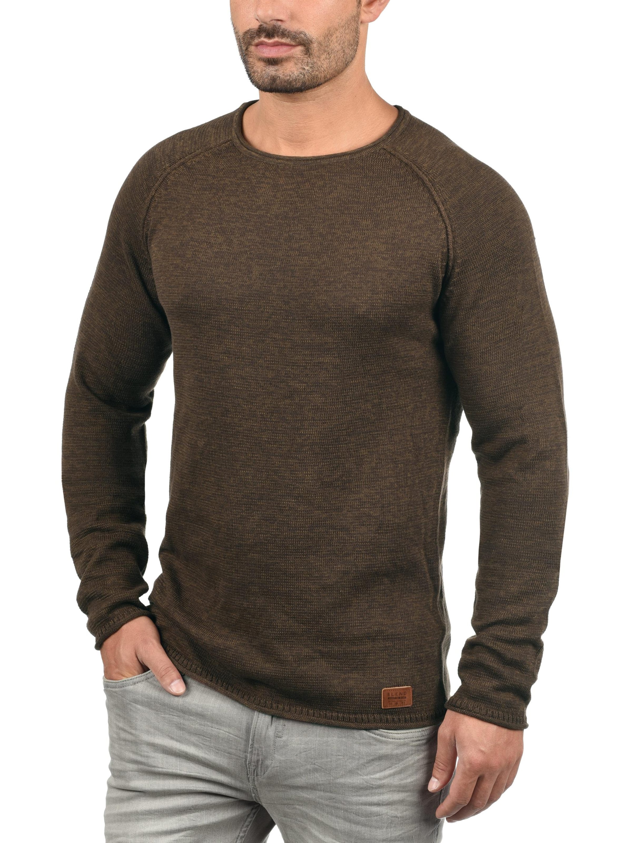 BLEND Trui 'BHDan' in Bruin