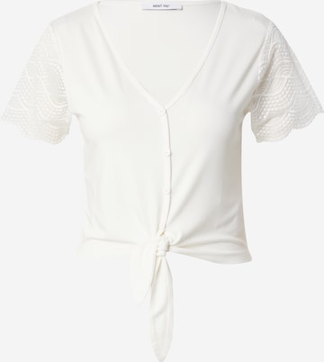 ABOUT YOU - Camisa 'Evelin' em branco: frente