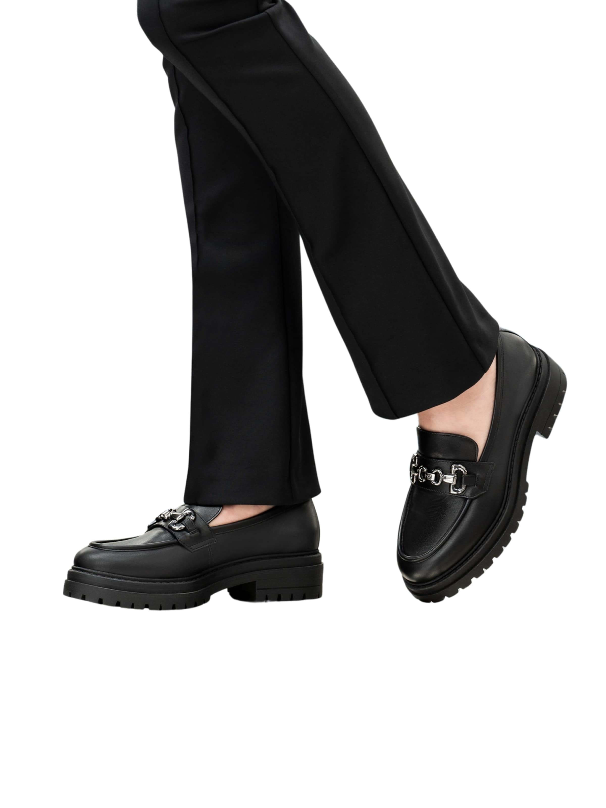 Nero Giardini Slipper 'Tr Folgaria' in Schwarz: Vorderseite