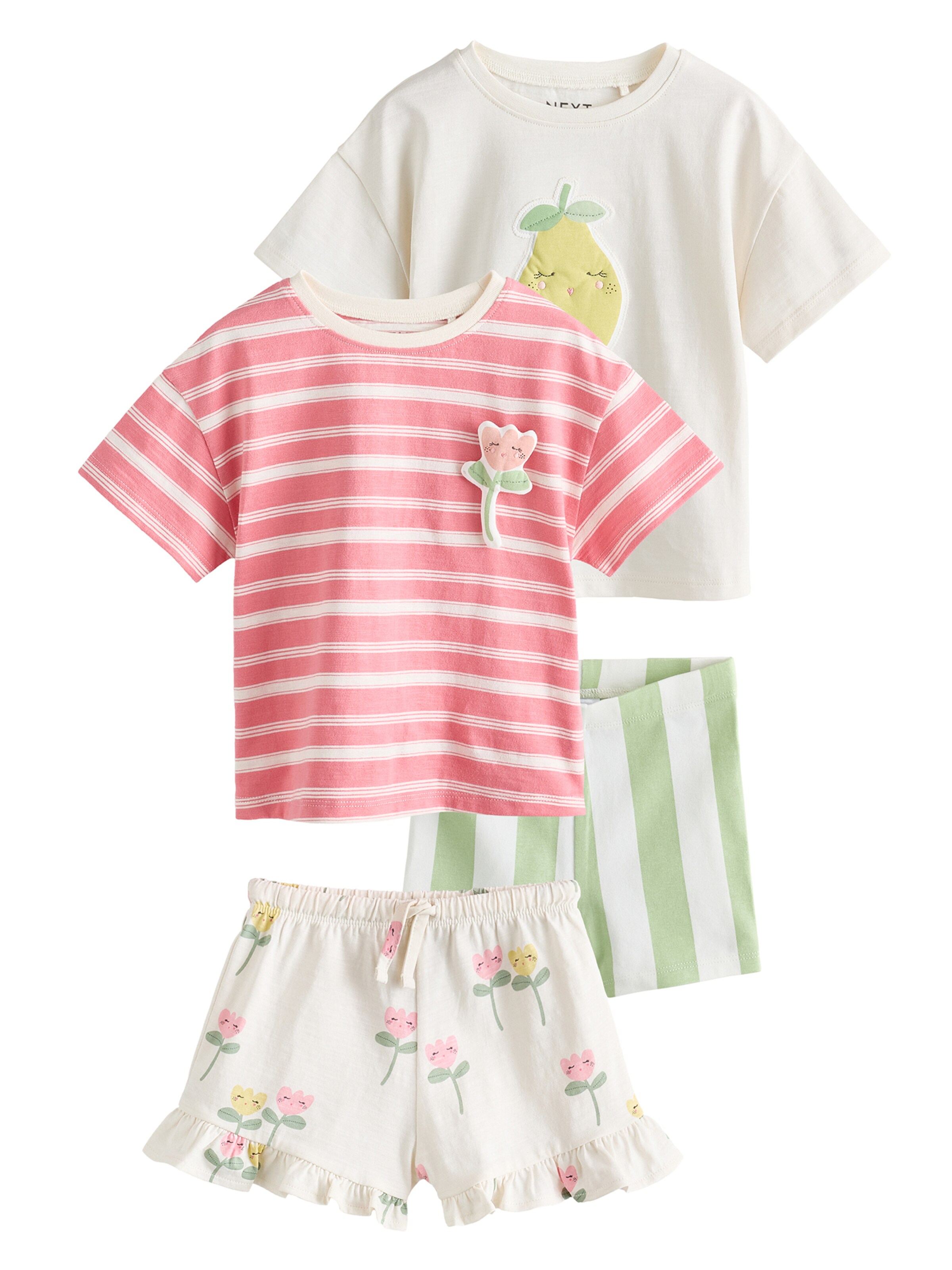 Set Next en vert : devant