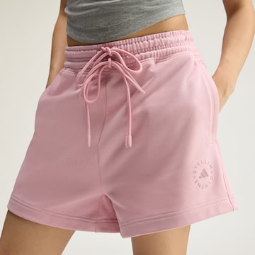 ADIDAS BY STELLA MCCARTNEYLoosefit Sportske hlače 'TrueCasuals' - roza boja